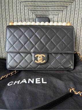 🌸CHANEL Chic Pearl Flap Bag🌸